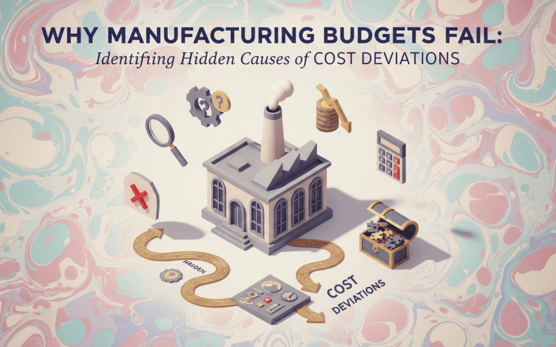 Manufacturing Cost Variance Analysis