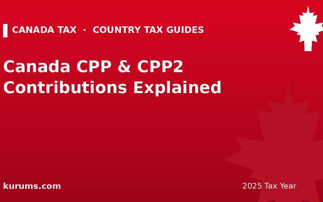 Canada CPP & CPP2 Contributions Explained (2025)
