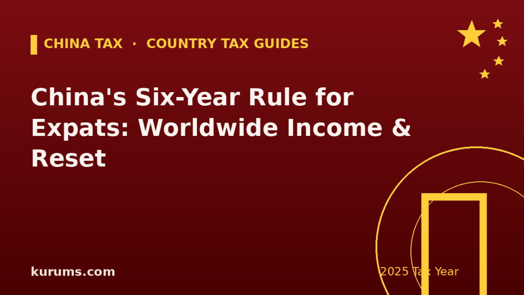 China’s Six-Year Rule for Expats: Worldwide Income & Reset (2025)