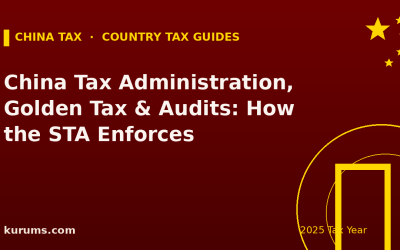 China Tax Administration, Golden Tax & Audits: How the STA Enforces (2025)