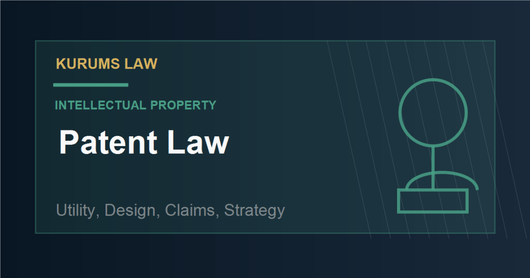 Patent Law for Business: Utility Patents, Design Patents, Claims, and Strategy