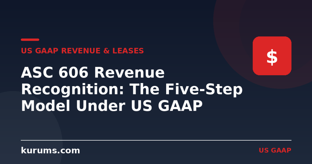 ASC 606 Revenue Recognition: The Five-Step Model Under US GAAP