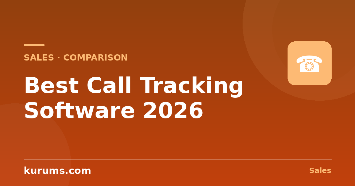 Best Call Tracking Software in 2026: Features, Pricing & Comparison