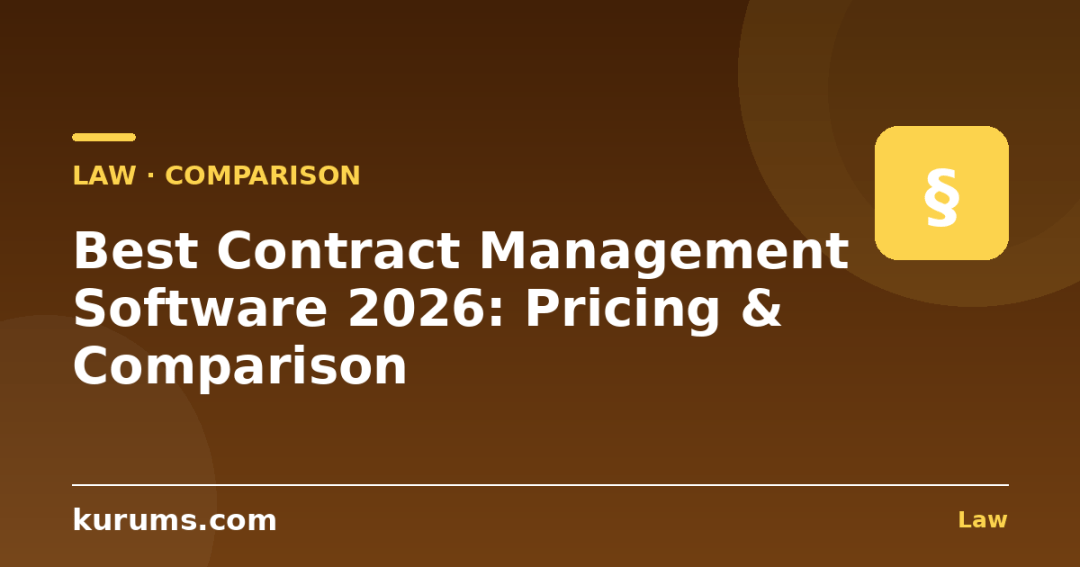 Best Contract Management Software in 2026: Features, Pricing & Comparison