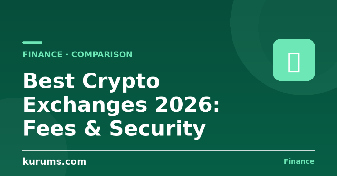 Best Crypto Exchanges in 2026: Fees, Security & Comparison