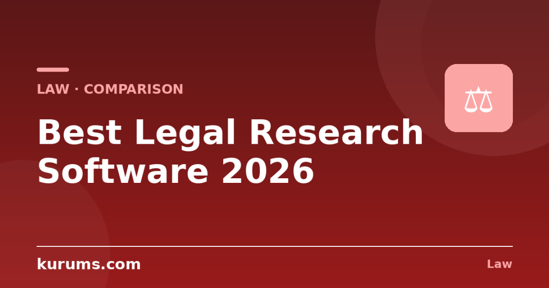 Best Legal Research Software in 2026: Features, Pricing & Comparison
