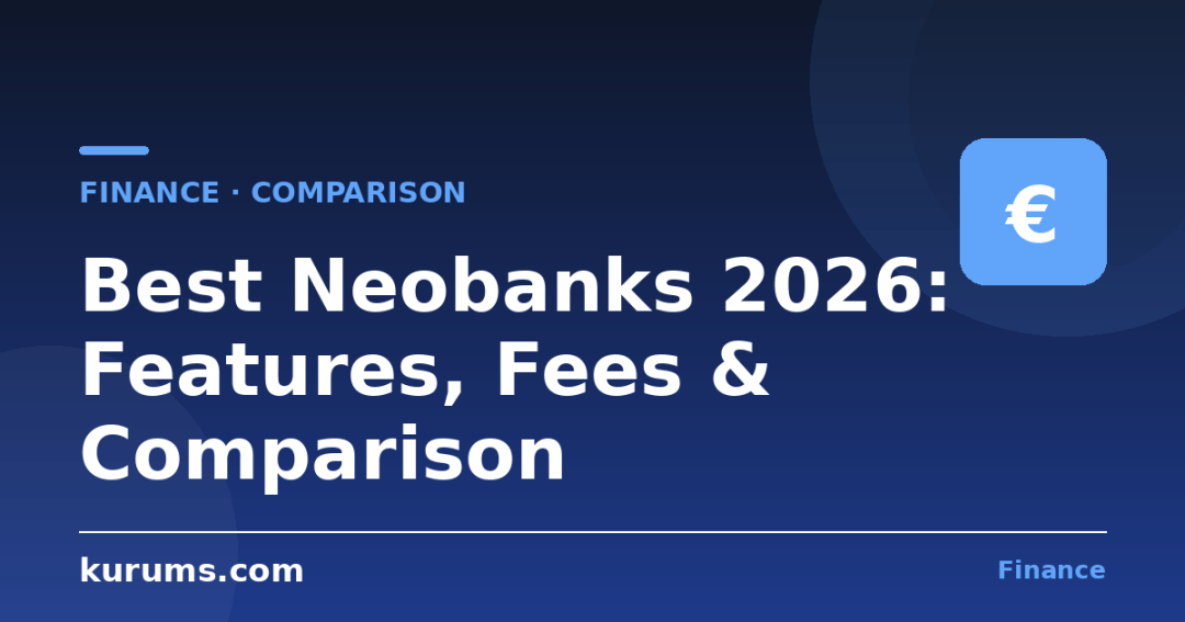 Best Neobanks in 2026: Features, Fees & Comparison