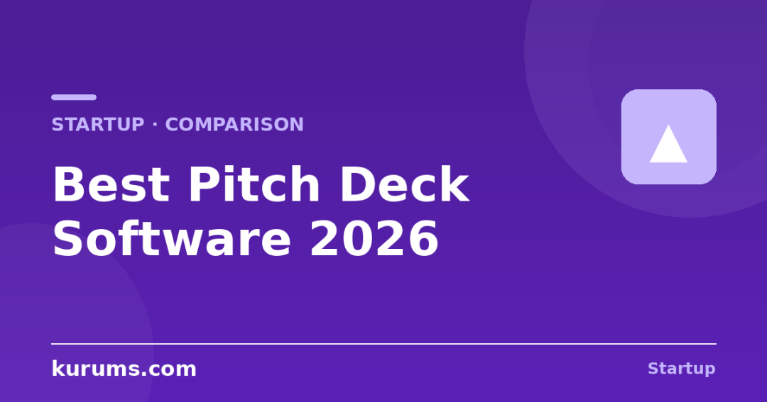 Best Pitch Deck Software in 2026: Features, Pricing & Comparison