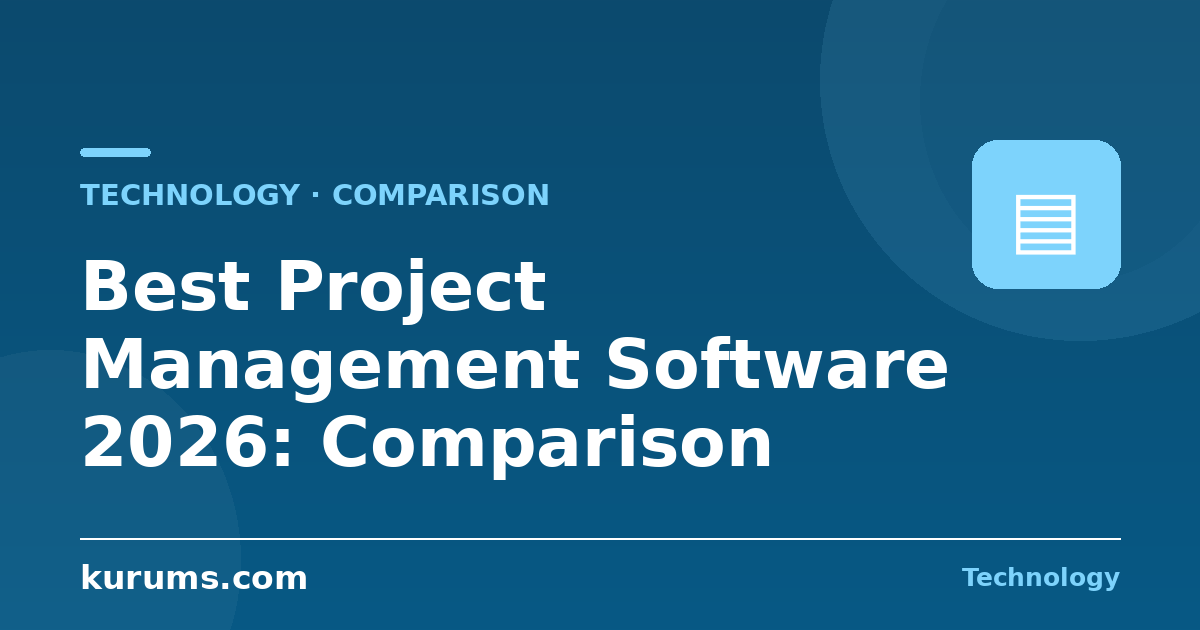 Best Project Management Software in 2026: Features, Pricing & Comparison