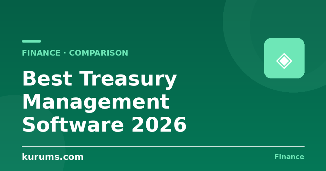 Best Treasury Management Software in 2026: Features, Pricing & Comparison