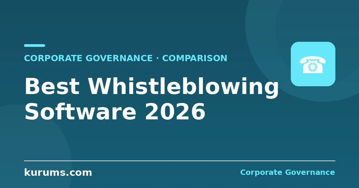 Best Whistleblowing & Ethics Hotline Software in 2026: Features, Pricing & Comparison