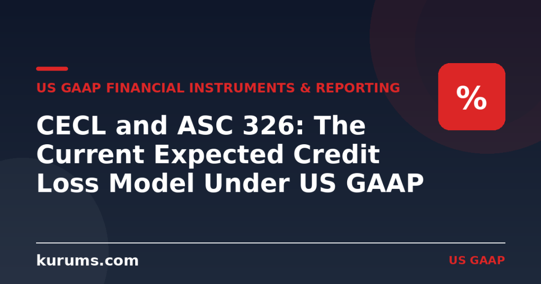 CECL and ASC 326: The Current Expected Credit Loss Model Under US GAAP