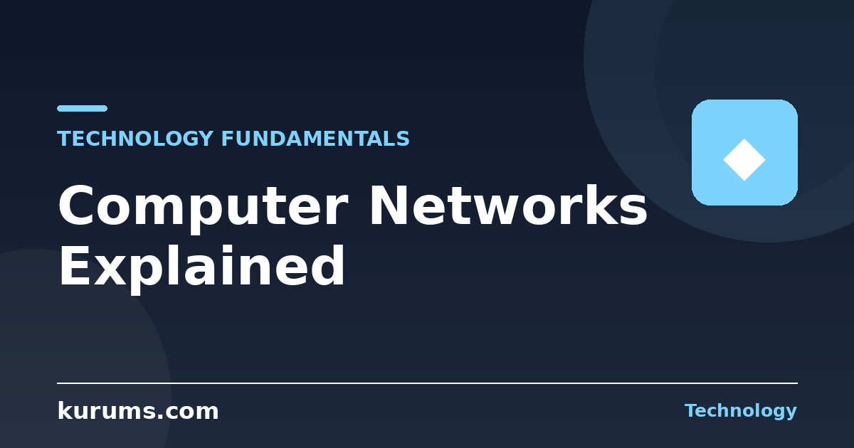 What Are Computer Networks? A Beginner's Guide