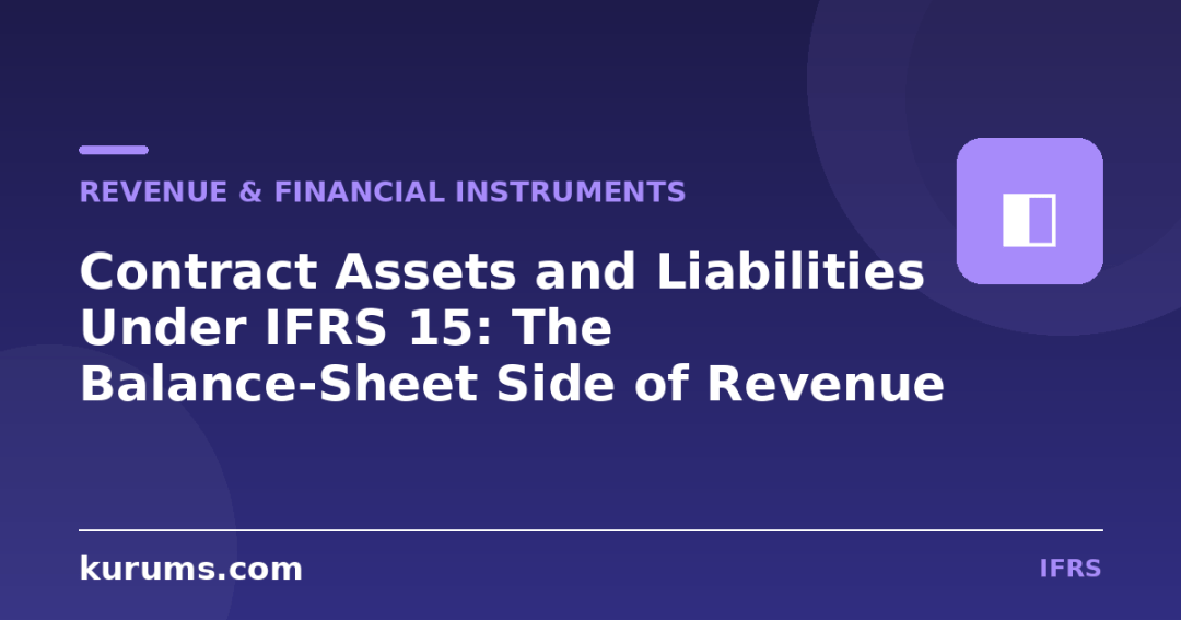 Contract Assets and Liabilities Under IFRS 15: The Balance-Sheet Side of Revenue