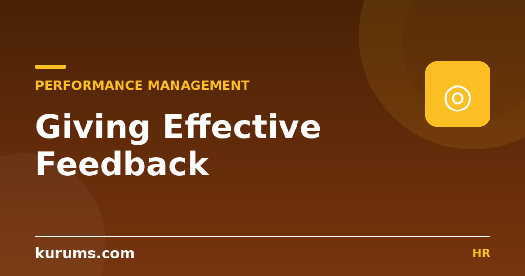 How Do You Give Effective Feedback?