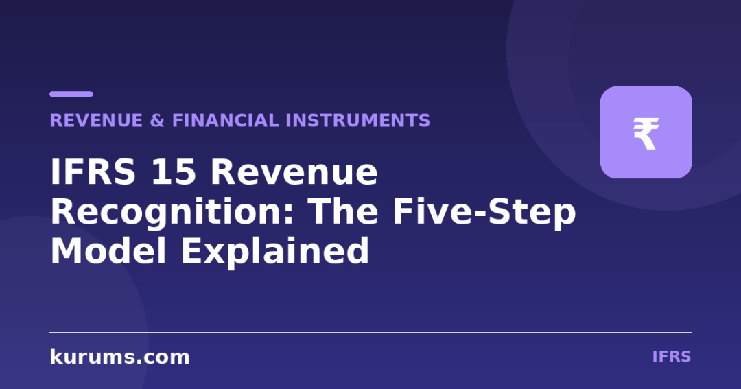 IFRS 15 Revenue Recognition: The Five-Step Model Explained