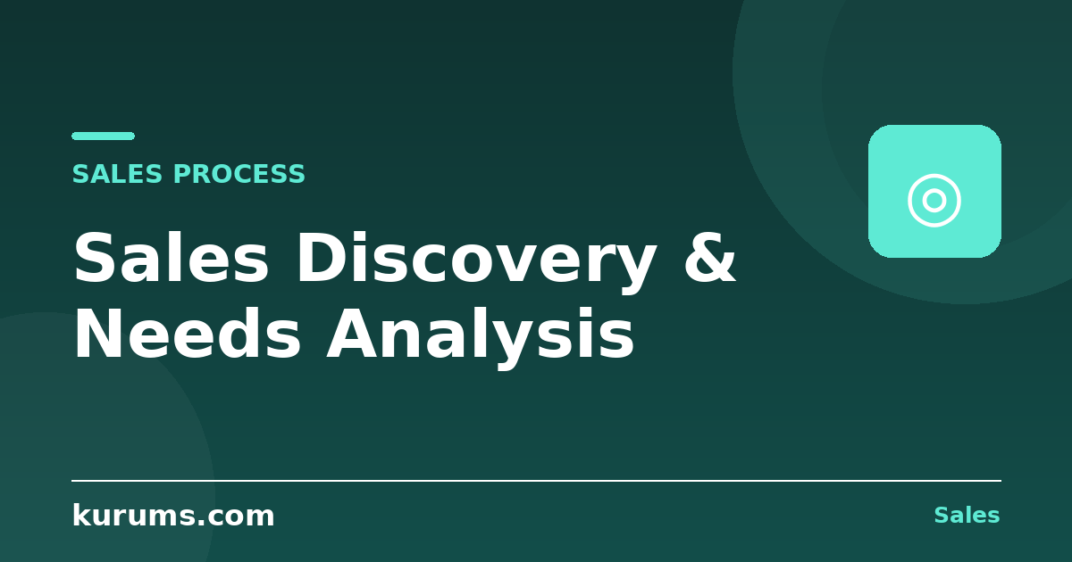 How Do You Run an Effective Sales Discovery?