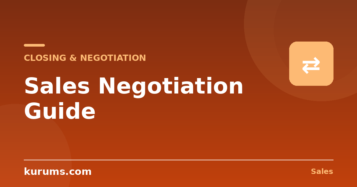 How Do You Negotiate Effectively in Sales?
