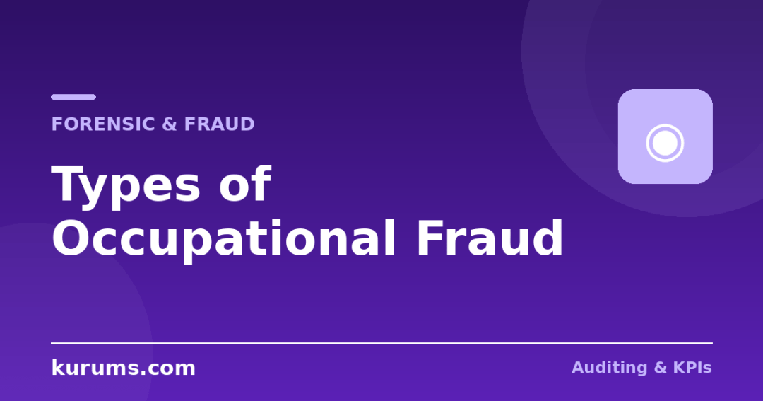 What Are the Main Types of Occupational Fraud?