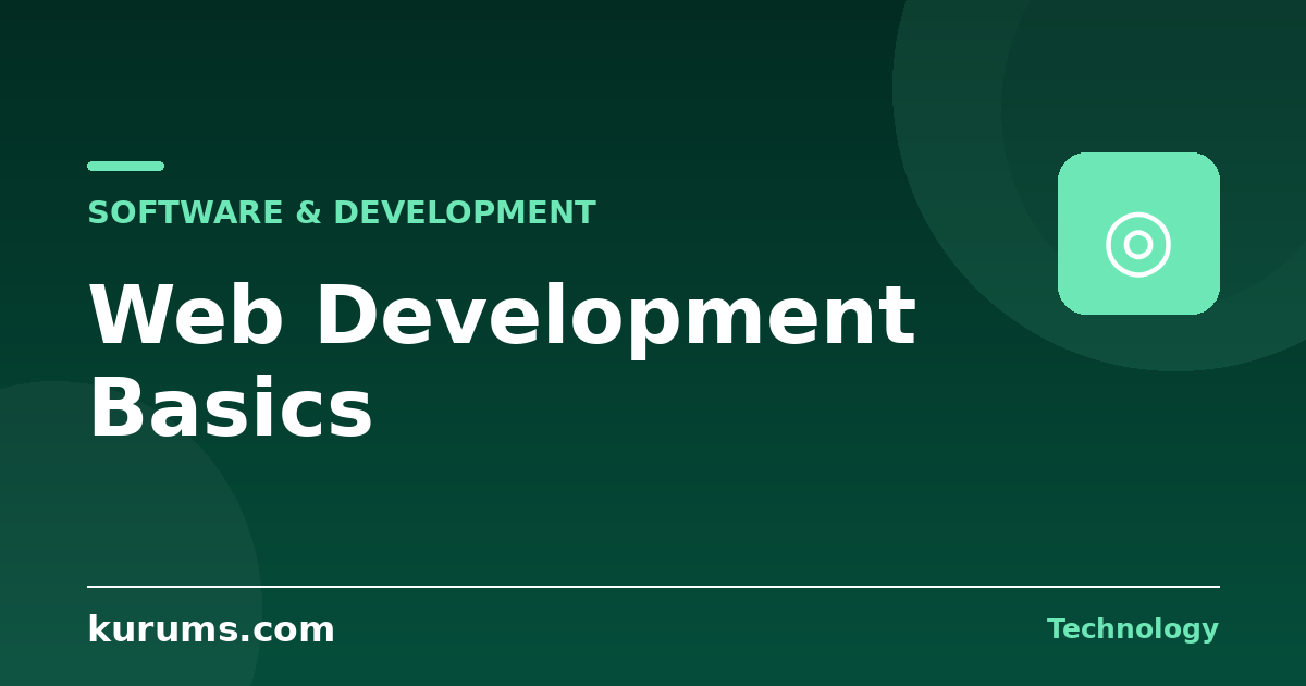 Web Development Basics: A Complete Guide
