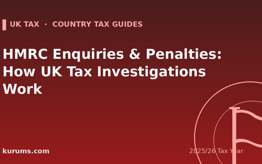 HMRC Enquiries & Penalties: How UK Tax Investigations Work (2025/26)