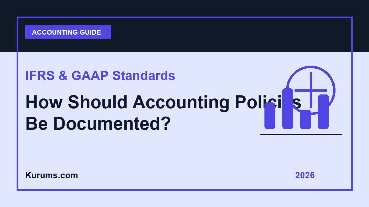 How Should Accounting Policies Be Documented?