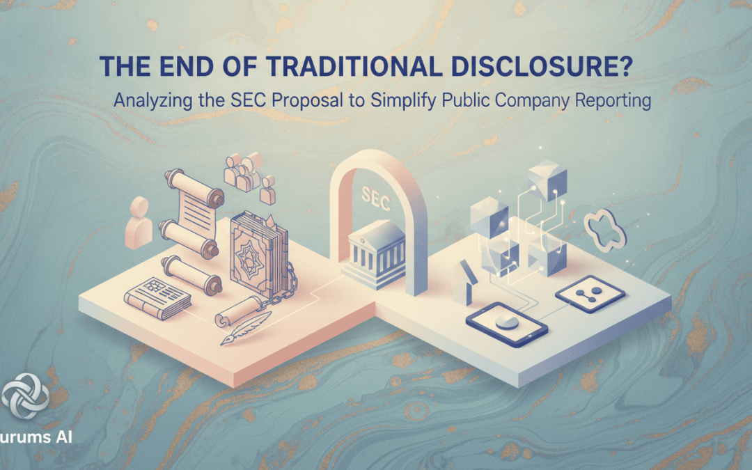 SEC Disclosure Simplification Proposal