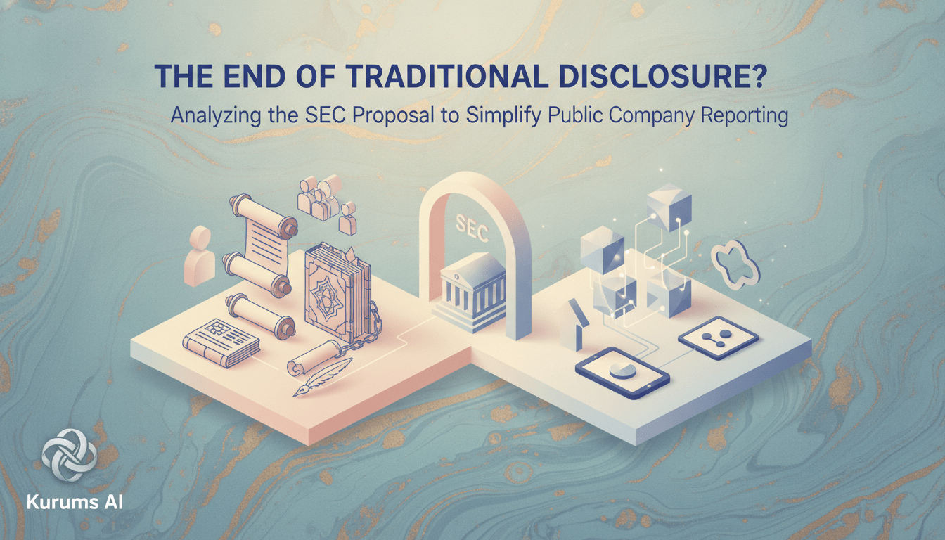 SEC Disclosure Simplification Proposal