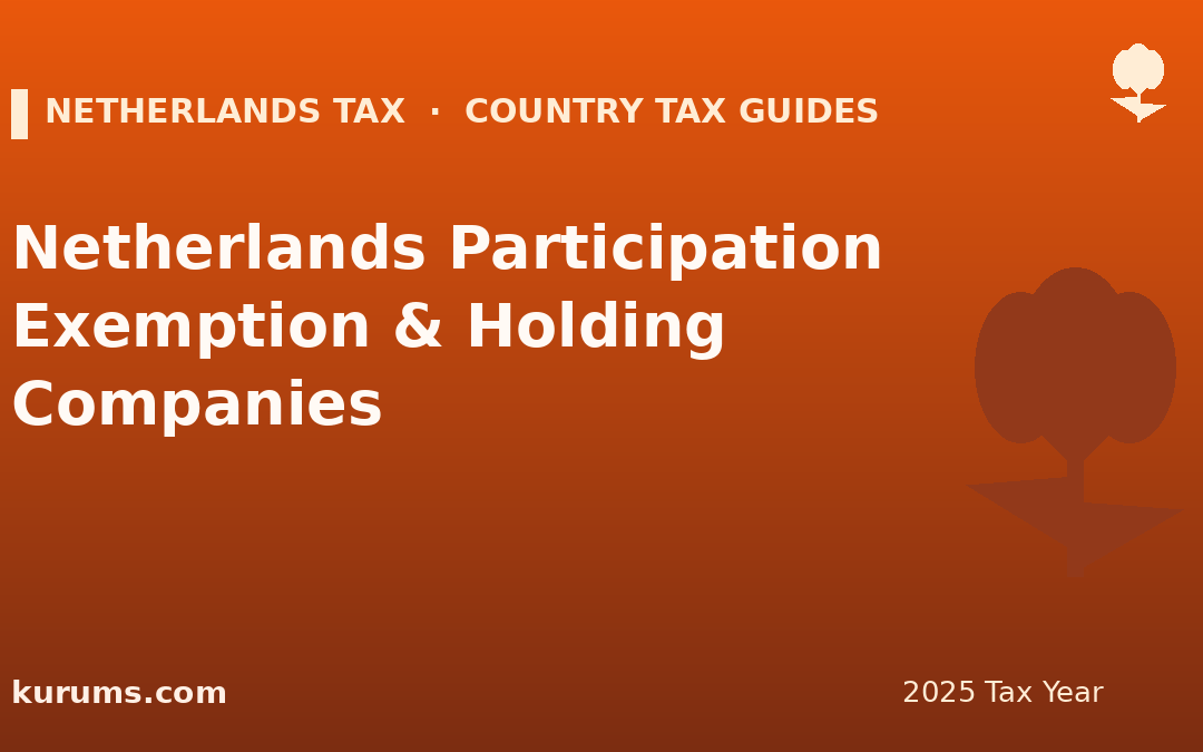 Netherlands Participation Exemption & Holding Companies (2025)