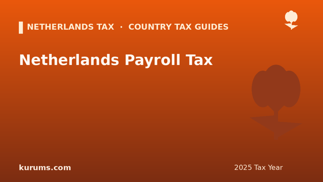 Netherlands Payroll Tax (Loonheffing) for Employers (2025)