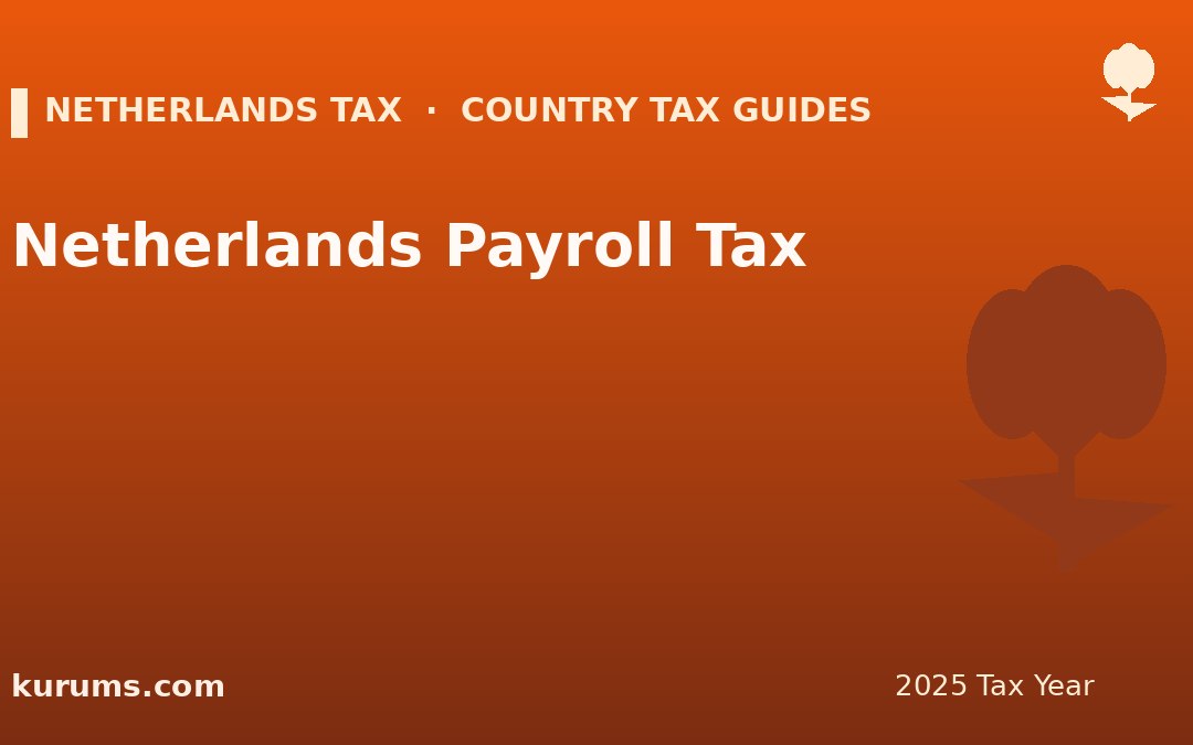 Netherlands Payroll Tax (Loonheffing) for Employers (2025)