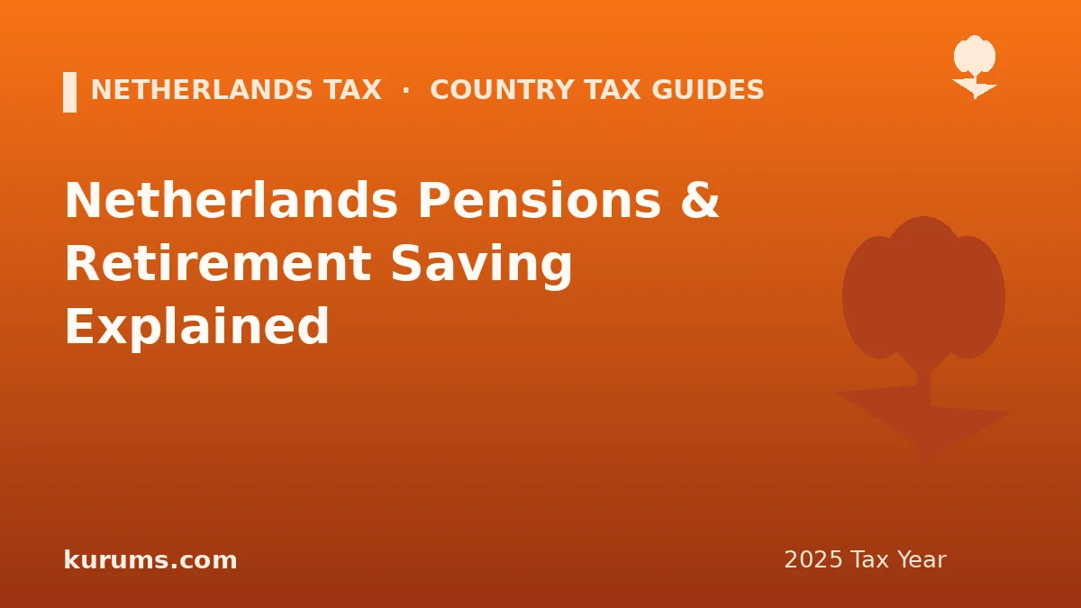 Netherlands Pensions & Retirement Saving Explained (2025)