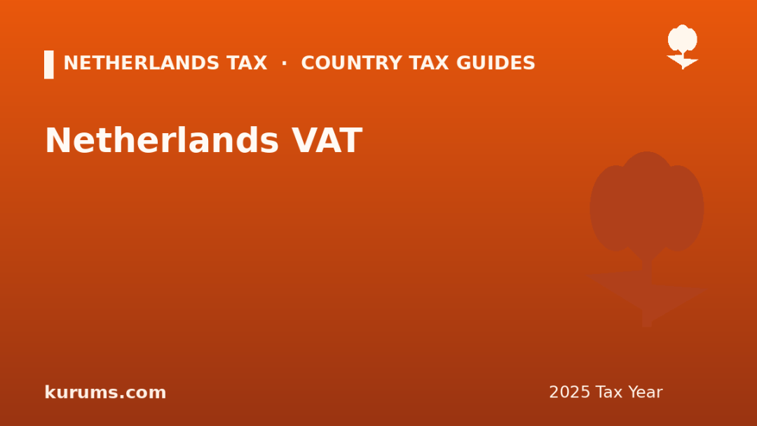 Netherlands VAT (BTW) Rates & How It Works (2025)