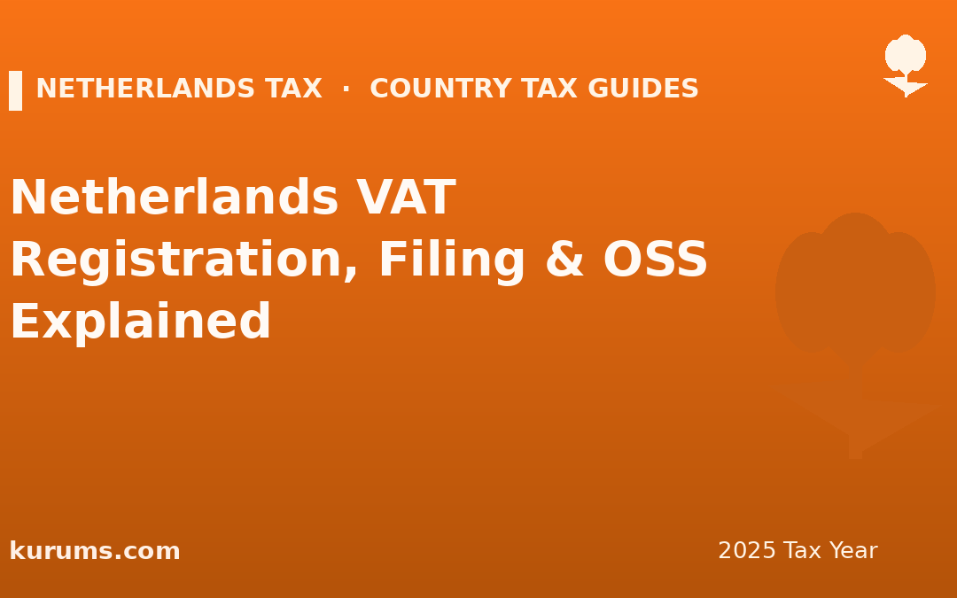 Netherlands VAT Registration, Filing & OSS Explained (2025)