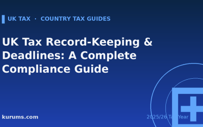 UK Tax Record-Keeping & Deadlines: A Complete Compliance Guide (2025/26)
