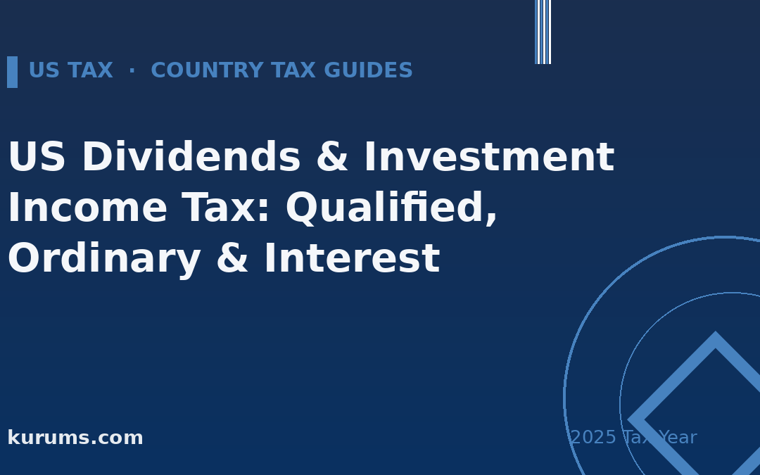 US Dividends & Investment Income Tax: Qualified, Ordinary & Interest (2025)