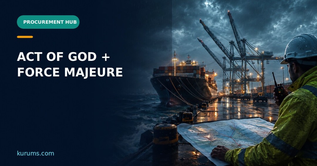 Act of God and Force Majeure: Evidence-Based Continuity Controls