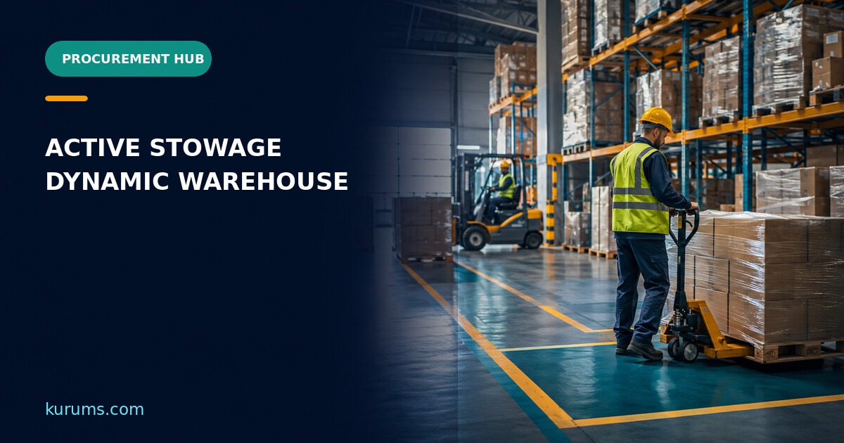 Procurement Hub cover for Active Stowage: Dynamic Warehouse Placement and Work-in-Progress Controls