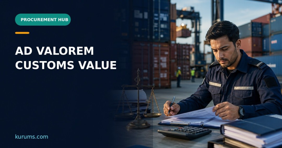 Procurement Hub cover for Ad Valorem Customs Value: Percentage-Duty Controls for Procurement