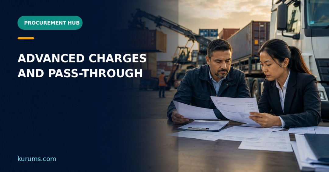 Procurement Hub cover for Advanced Charges and Pass-Through Freight: Invoice Controls for Procurement
