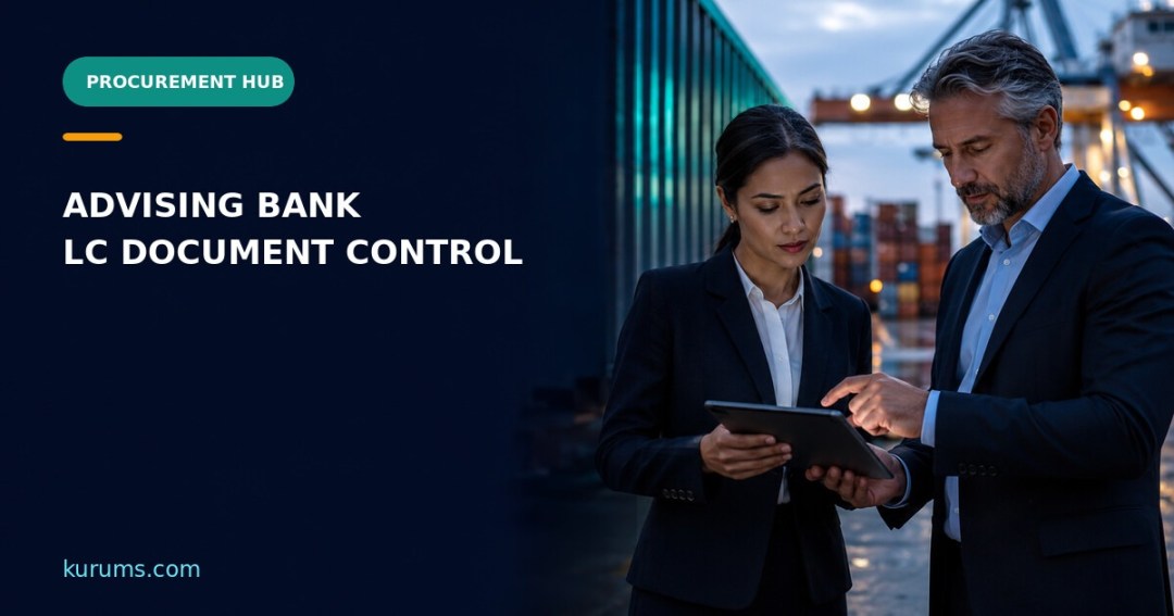 Procurement Hub cover for Advising Bank: Letter-of-Credit Communication and Document Controls