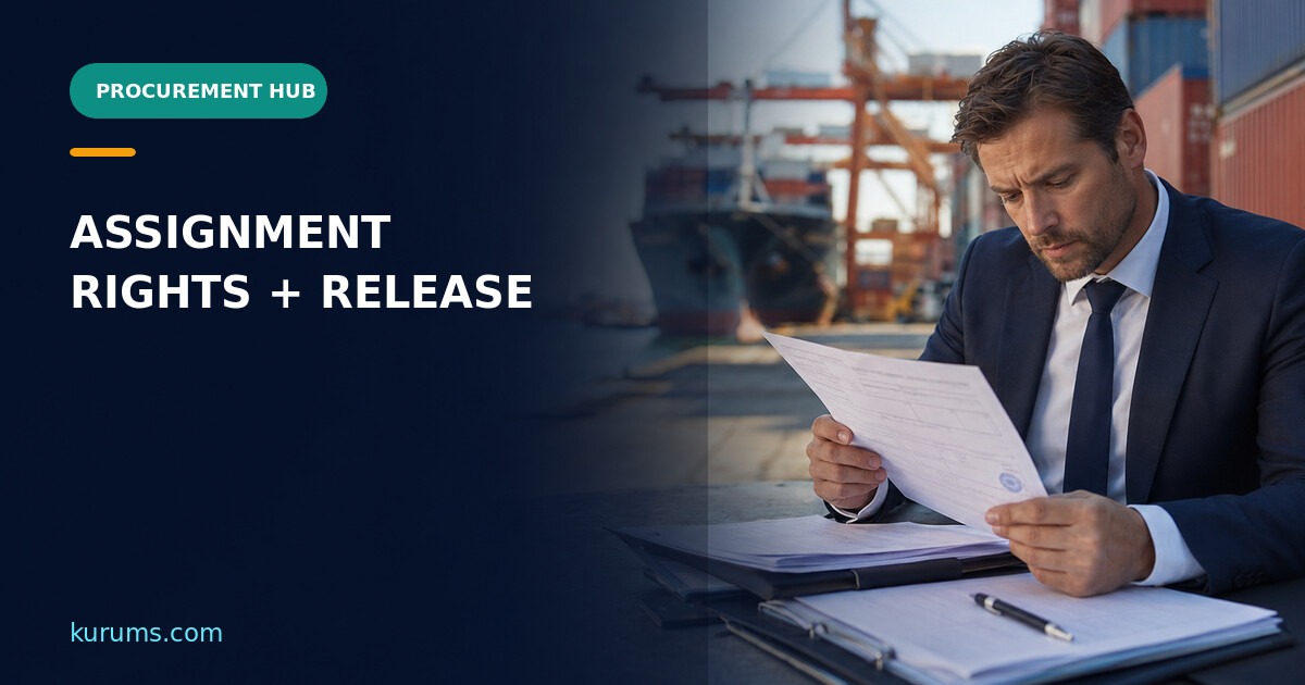 Procurement Hub cover for Assignment: Bills of Lading, Rights Transfer and Release Authority