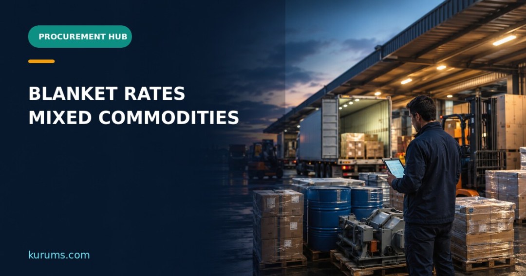 Procurement Hub cover for Blanket Rates: Mixed-Commodity Tariff Scope and Audit Controls