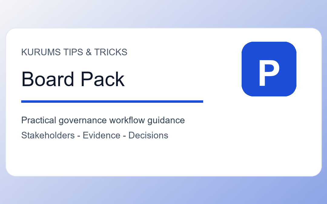 Board Pack Preparation Tips: How to Give Directors the Right Information