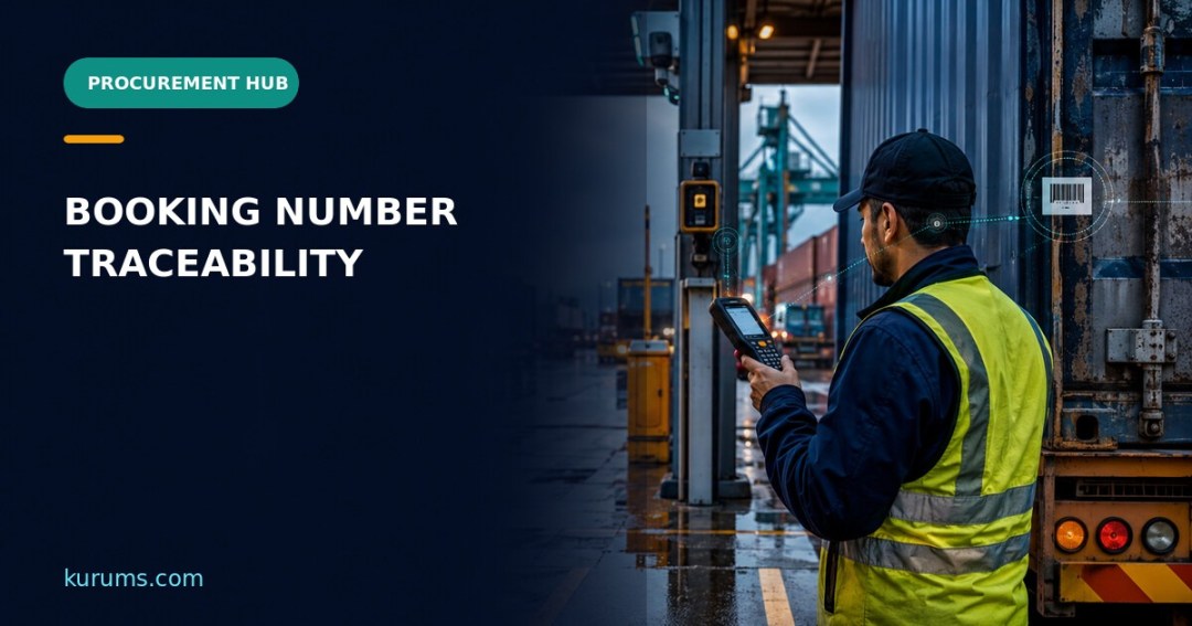 Procurement Hub cover for Booking Number: Shipment Identity, Change Control and Release Traceability