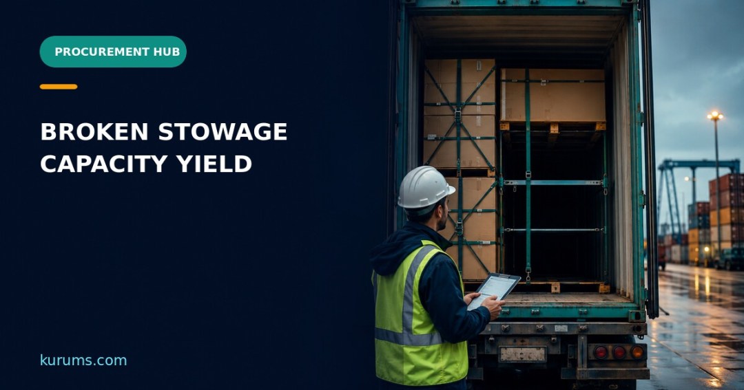 Procurement Hub cover for Broken Stowage: Unused Capacity, Stowage Yield and Freight-Cost Controls