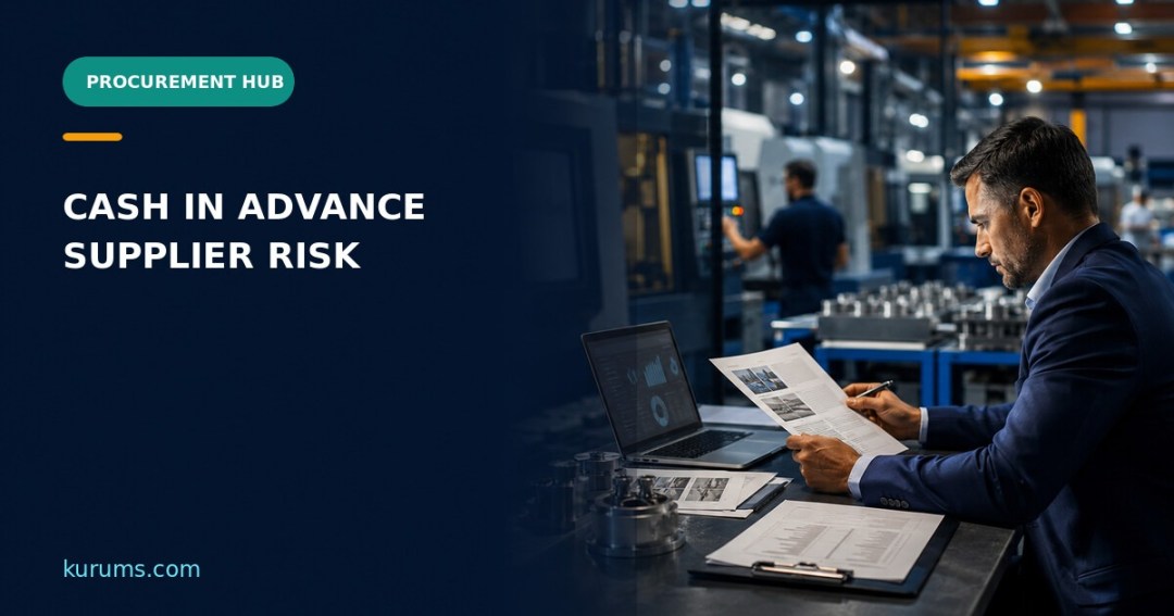 Procurement Hub cover for Cash in Advance: Supplier Risk, Milestones and Working-Capital Controls