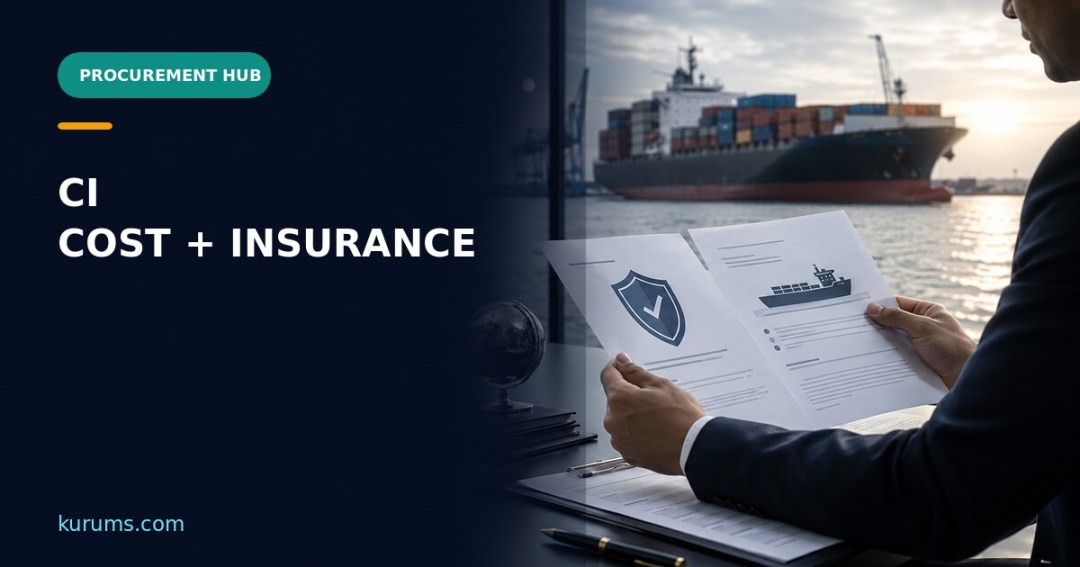 Procurement Hub cover for CI (Cost and Insurance): Legacy Trade Wording and Risk Controls