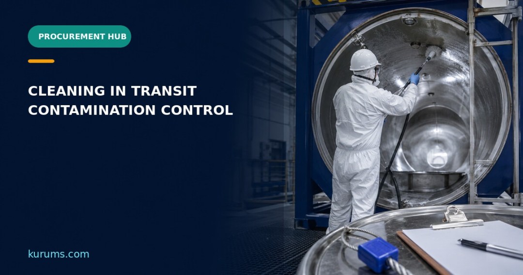 Procurement Hub cover for Cleaning in Transit: Rework, Contamination and Chain-of-Custody Controls