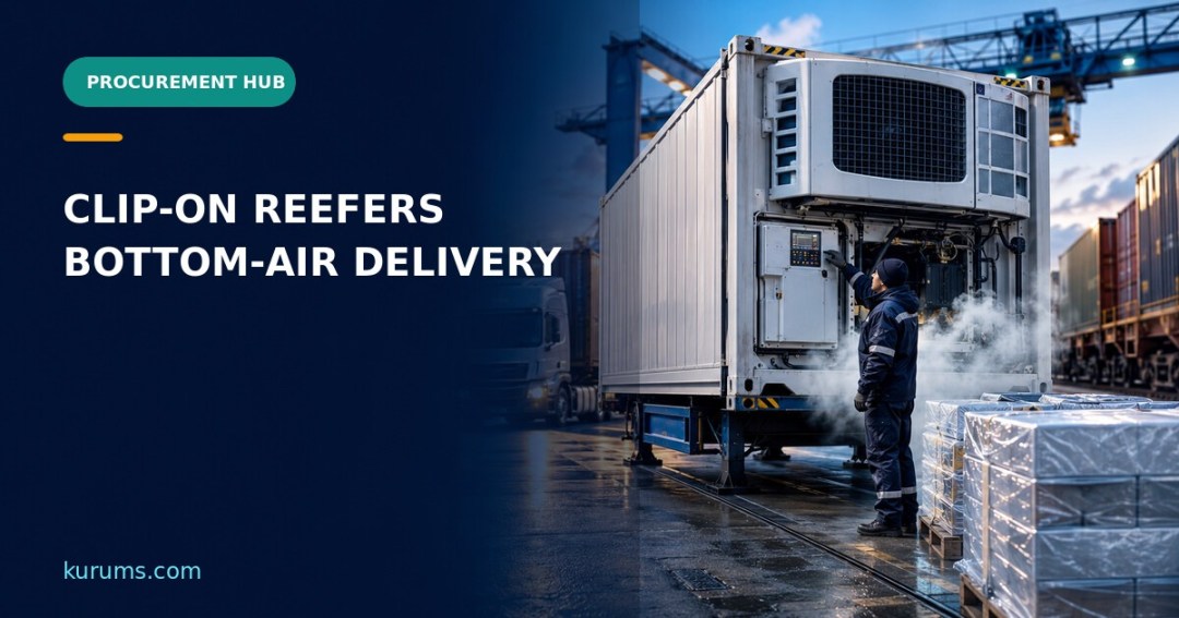 Procurement Hub cover for Clip-On Reefers and Bottom-Air Delivery: Temperature-Controlled Equipment Procurement
